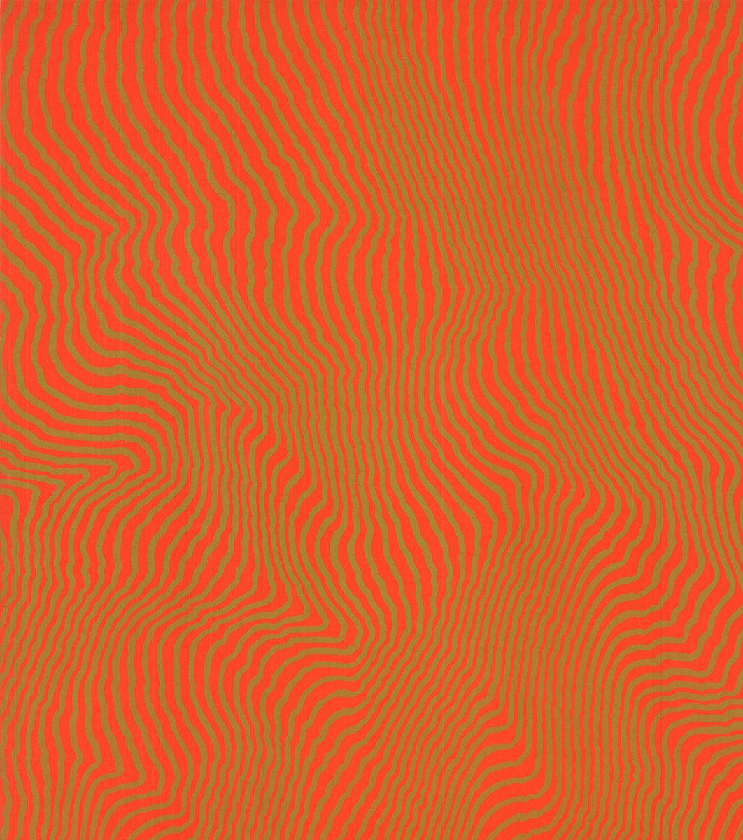 Henry Pearson 'Nue Orange' 1975- Serigraph- Signed For Sale 2
