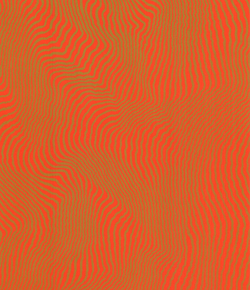 Henry Pearson 'Nue Orange' 1975- Serigraph- Signed For Sale 3