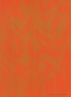 Henry Pearson „Nue Orange“ 1975- Serigraphie- Signiert