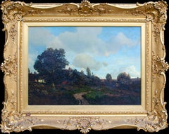 19th Century American Tonalist landscape by noted artist Henry Pember Smith