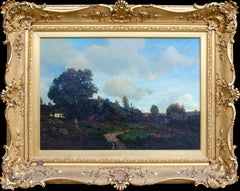 Paisaje tonalista americano del siglo XIX, obra del célebre artista Henry Pember Smith
