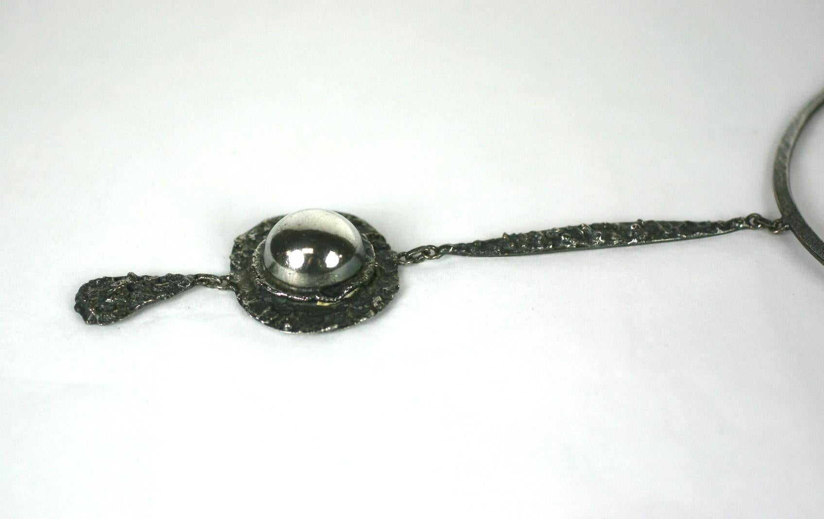  Henry Perichon Brutalistische Halskette im Zustand „Hervorragend“ im Angebot in New York, NY