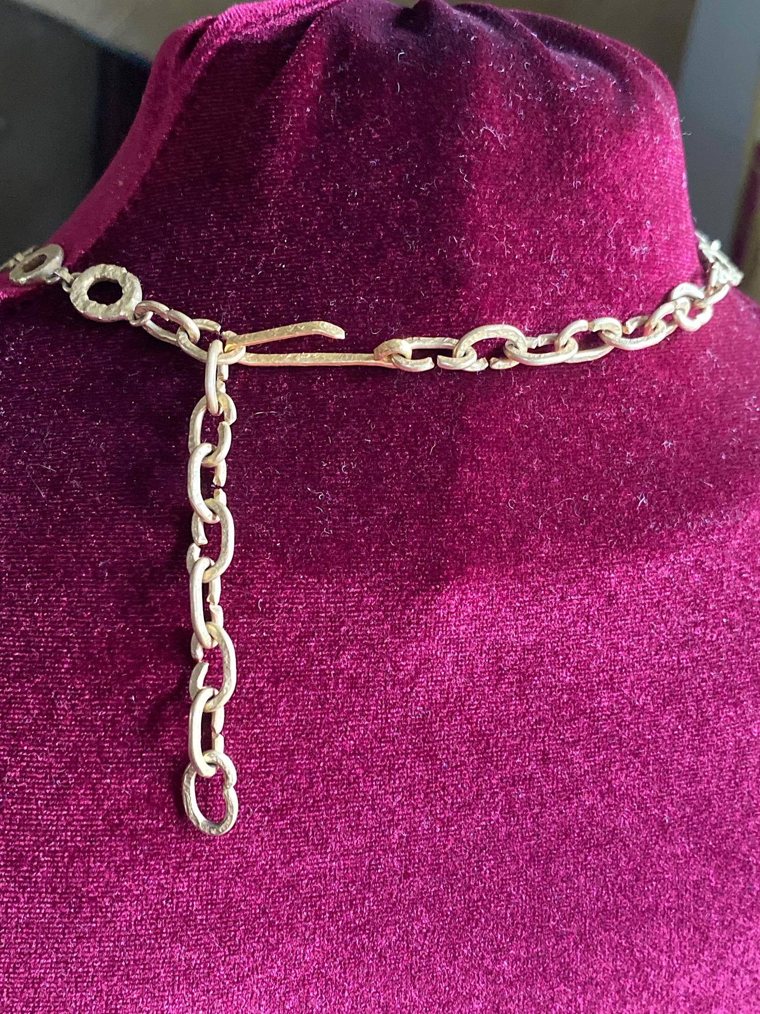 Henry Perichon Collier en verre rose perlé 1950s en vente 9