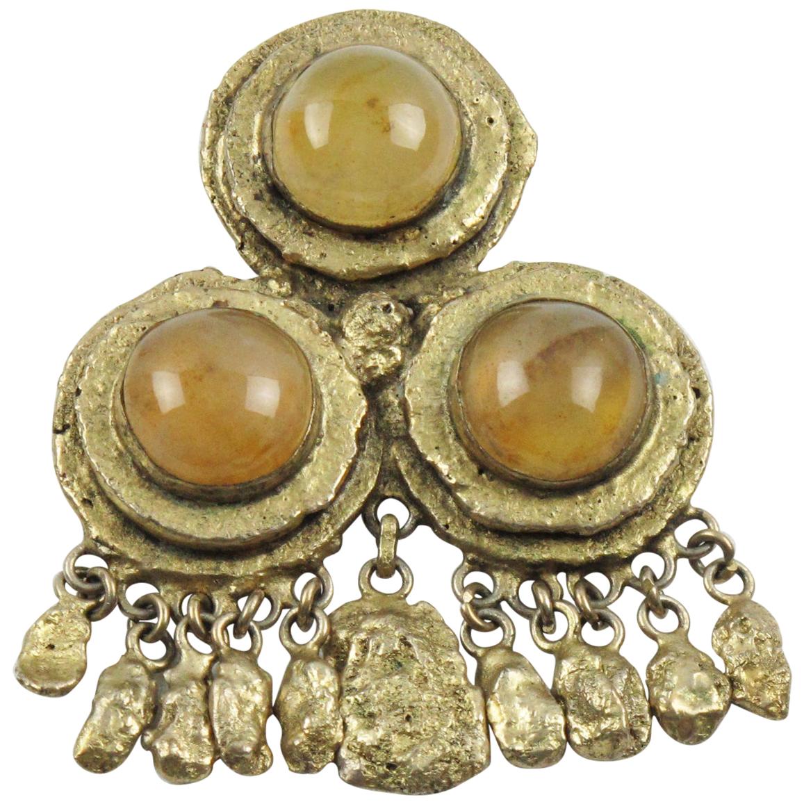 Henry Perichon Brutalist Necklace For Sale at 1stDibs