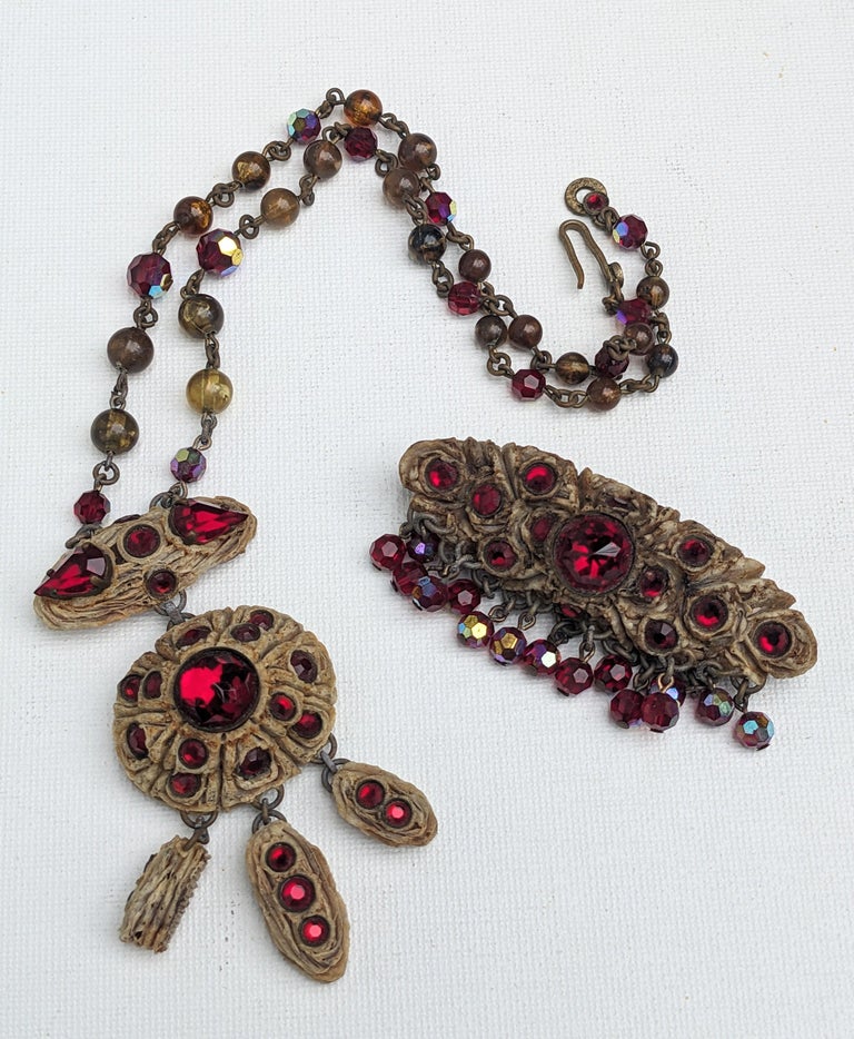 Broche Vintage Signée Henry Perichon (Talosel) - Occasion - Bijou De Collection
