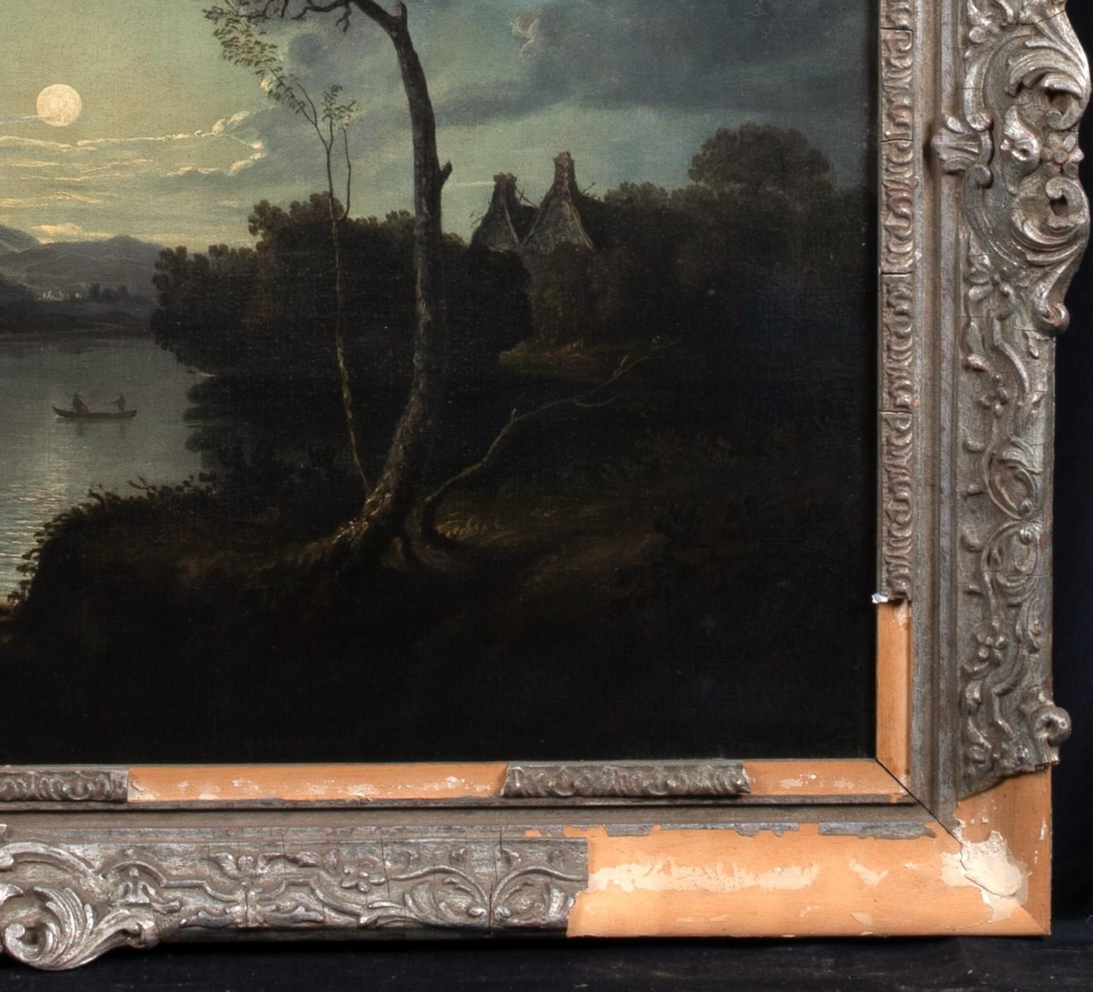 Paesaggio fluviale al chiaro di luna, XIX secolo 1