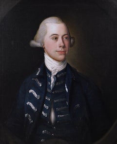 18th Century portrait oil painting of a gentleman