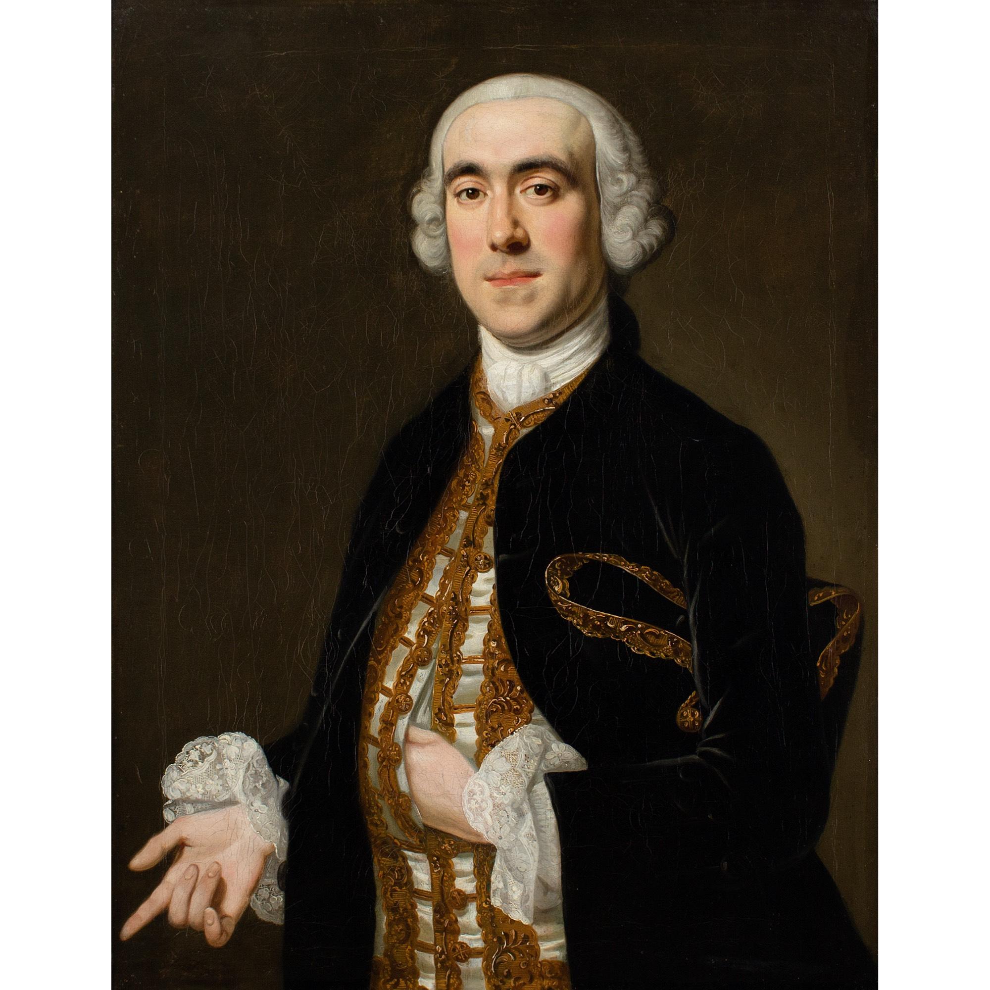 Henry Pickering (Cerchio), Ritratto di un gentiluomo con il tricorno 1