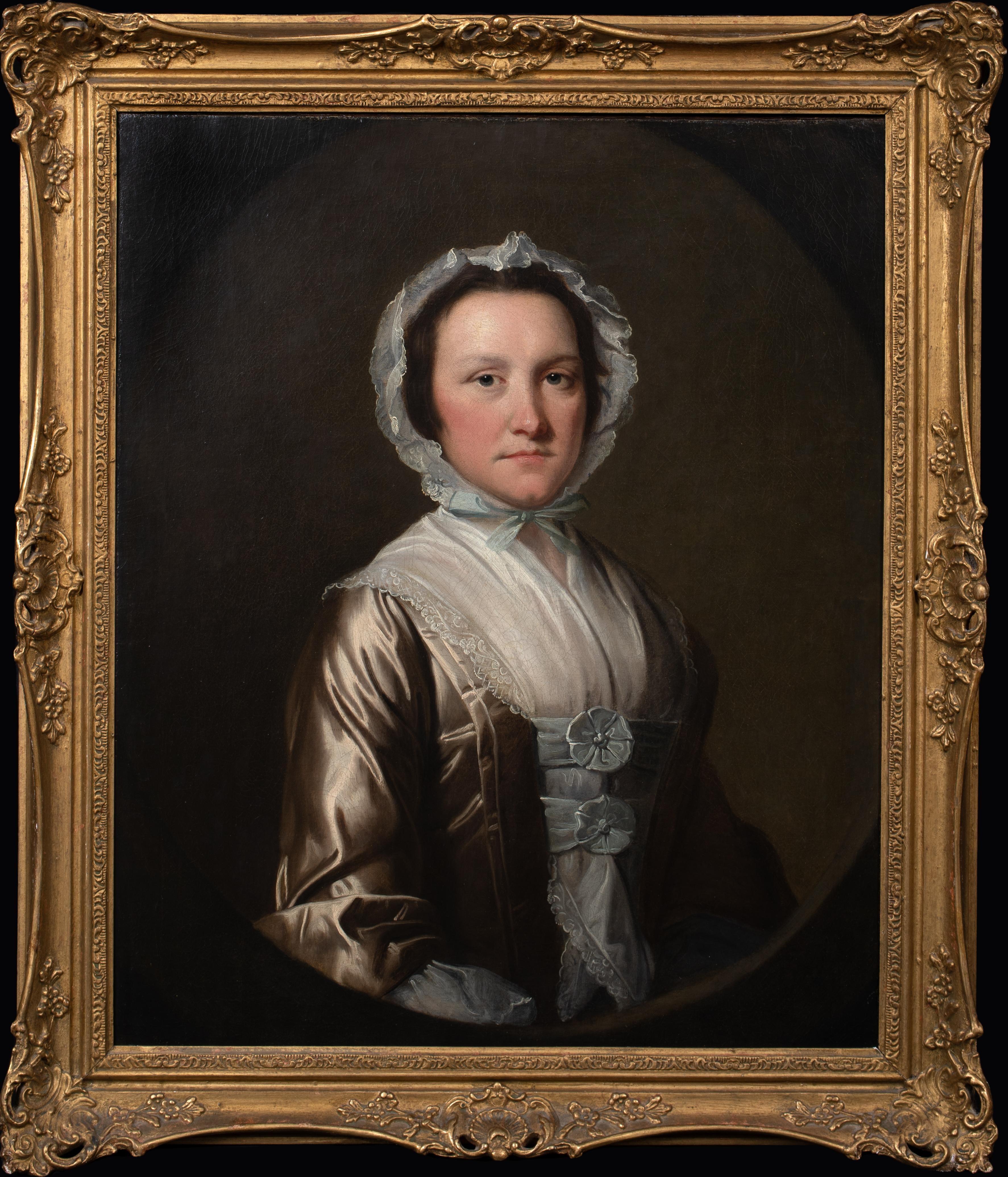 Portrait Of Lady Mary Osborn, 18th Century   - Painting by Henry Pickering