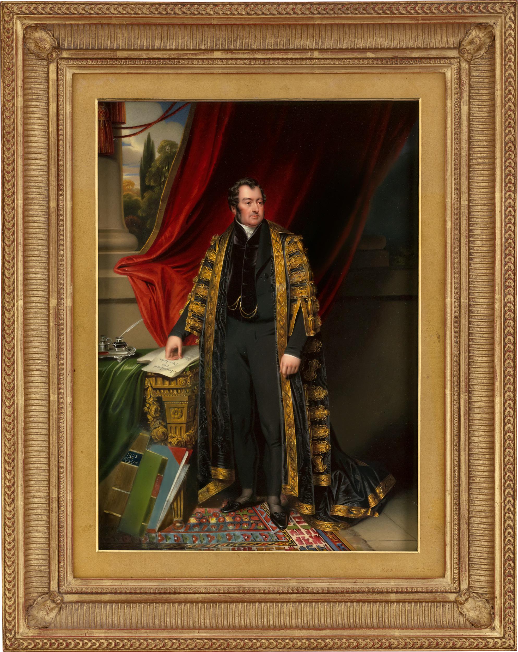 John Charles Spencer, 3e comte Spencer, portrait d'Henry Pierce Bone 1