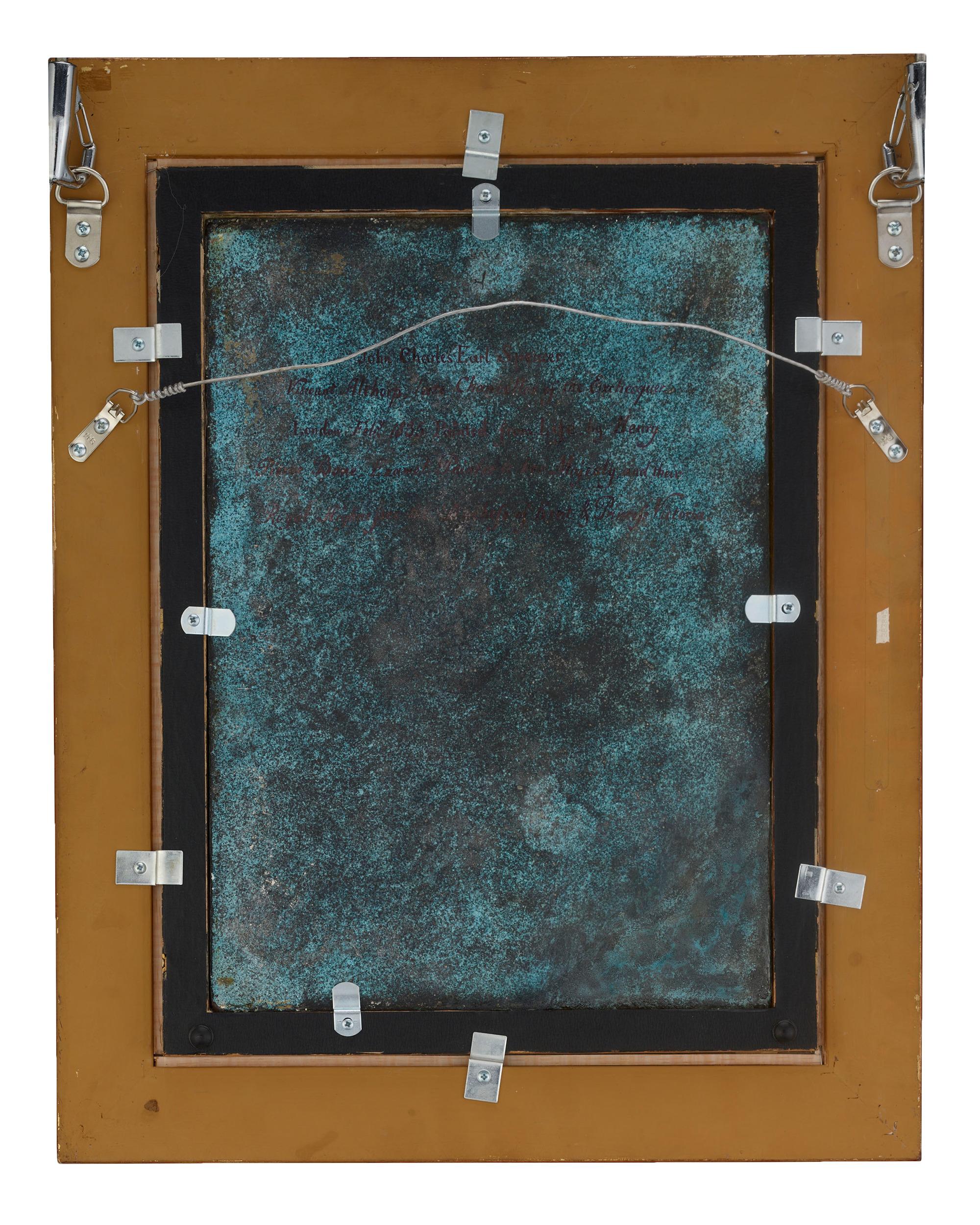 John Charles Spencer, 3e comte Spencer, portrait d'Henry Pierce Bone 4