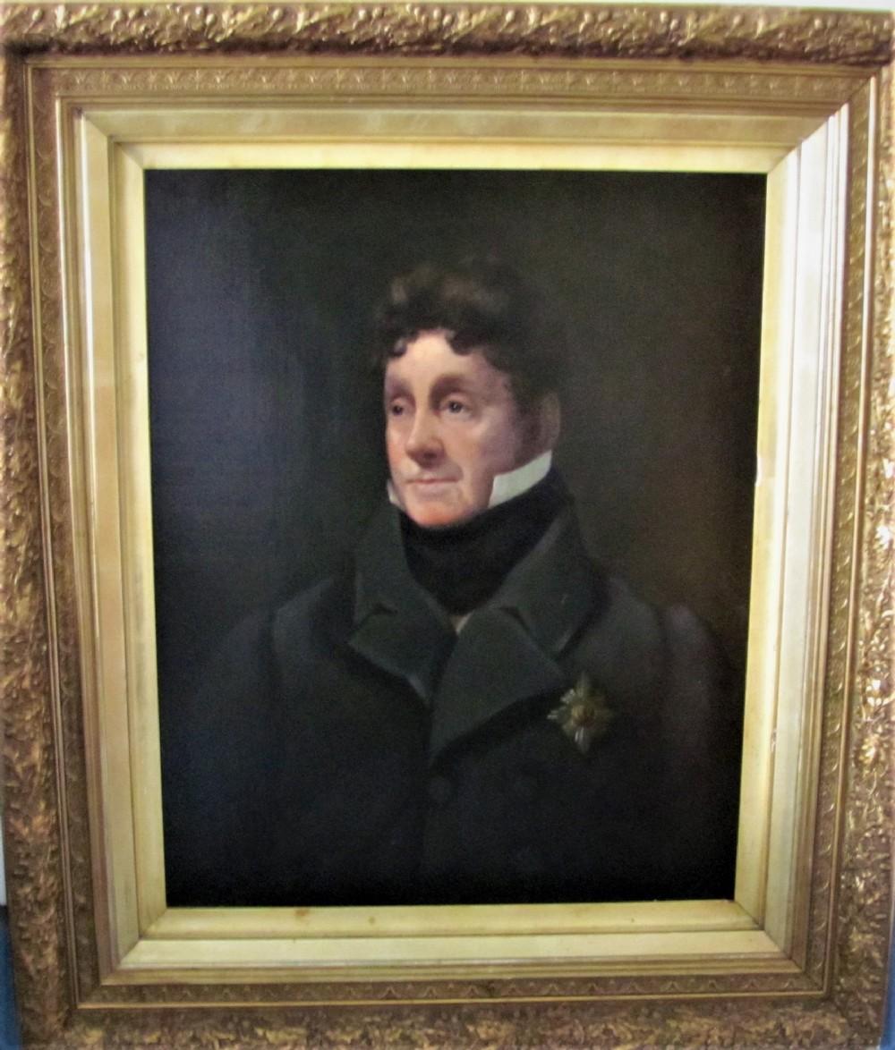 Henry Raeburn, (circle) 19th Century portrait of Sir Charles Forbes Edinglassie - Painting by Henry Raeburn (circle)