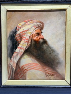 Henry Raschen Important "Portrait of an American West Pioneer" C. 1885