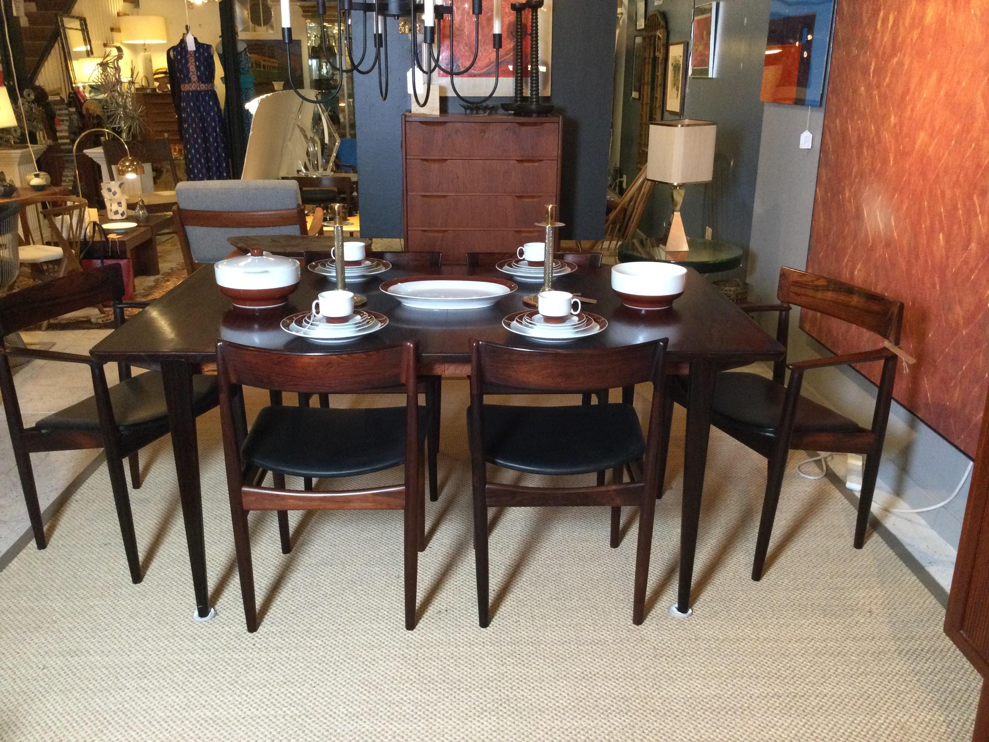 Henry Rosengren Hanse Rosewood Dining Table 4