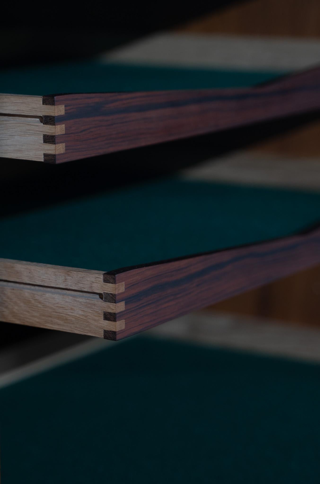 Henry Rosengren Hansen Brande Møbelindustri Credenza Rosewwod Metà Secolo in vendita 1