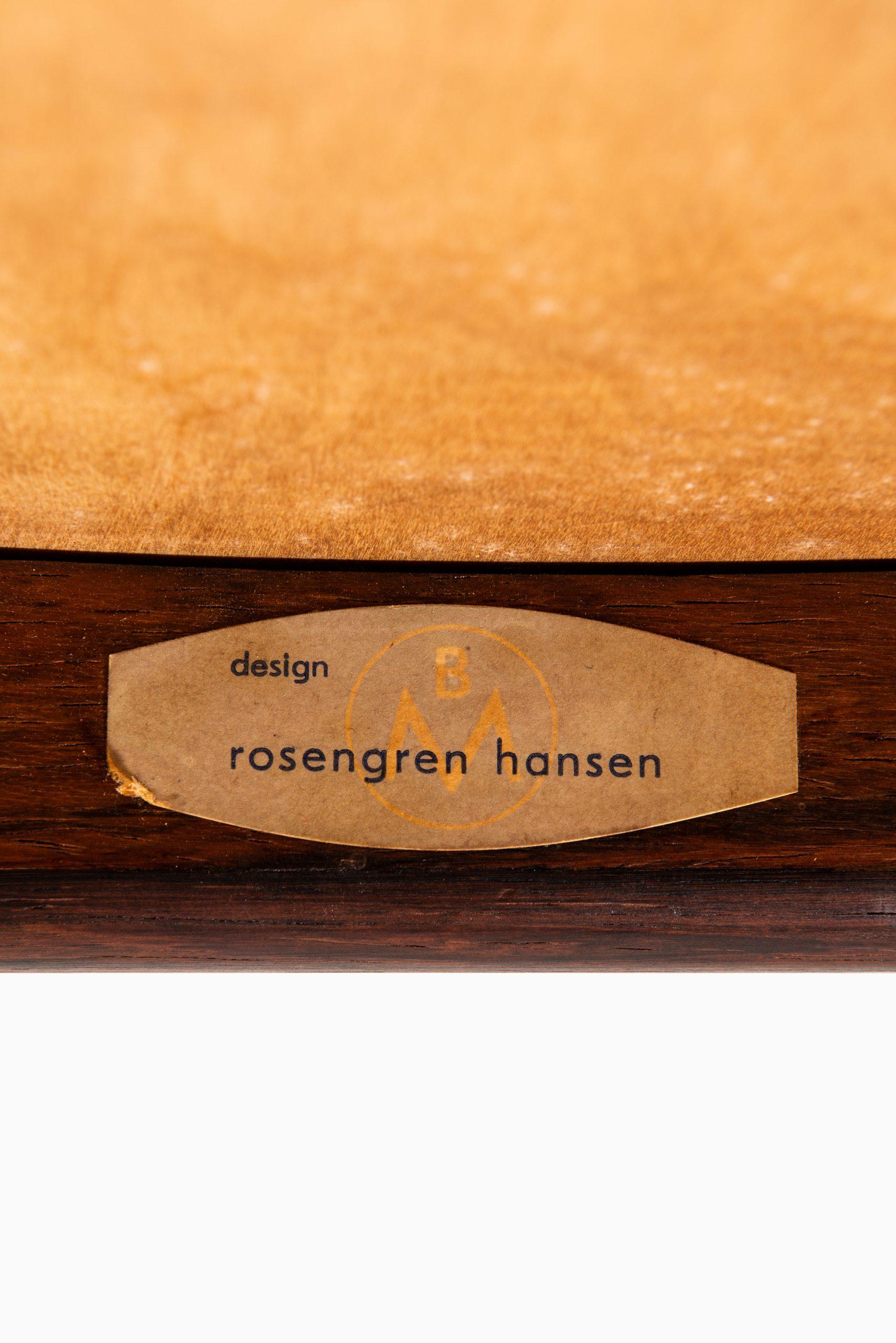Chaises de salle à manger Henry Rosengren Hansen modèle 39 produites par Brande Mbelfabrik en vente 3