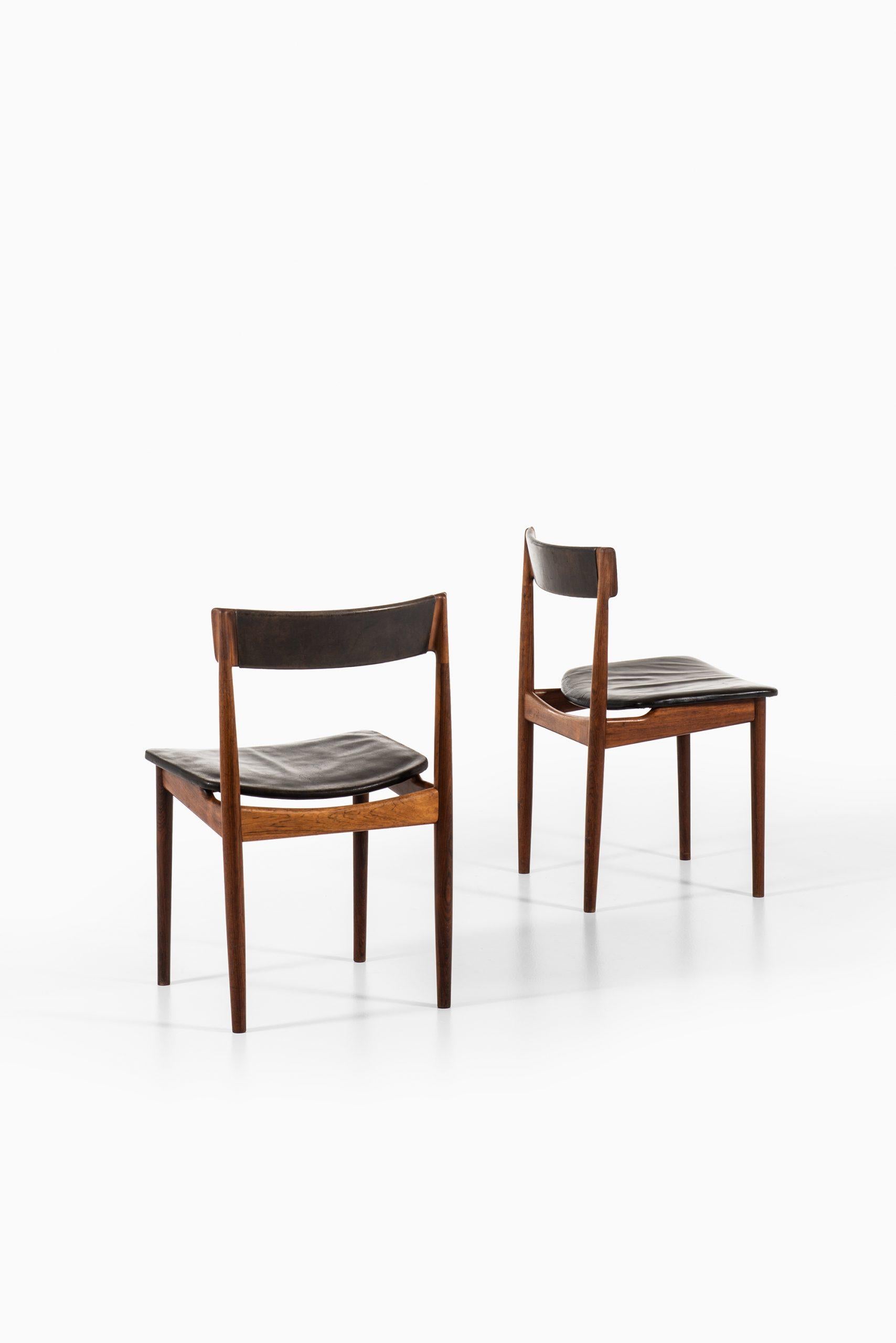 Chaises de salle à manger Henry Rosengren Hansen modèle 39 produites par Brande Mbelfabrik en vente 2