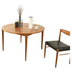 Henry Rosengren-Hansen Dining Table, 1960s Denmark, Brande Møbelindustri