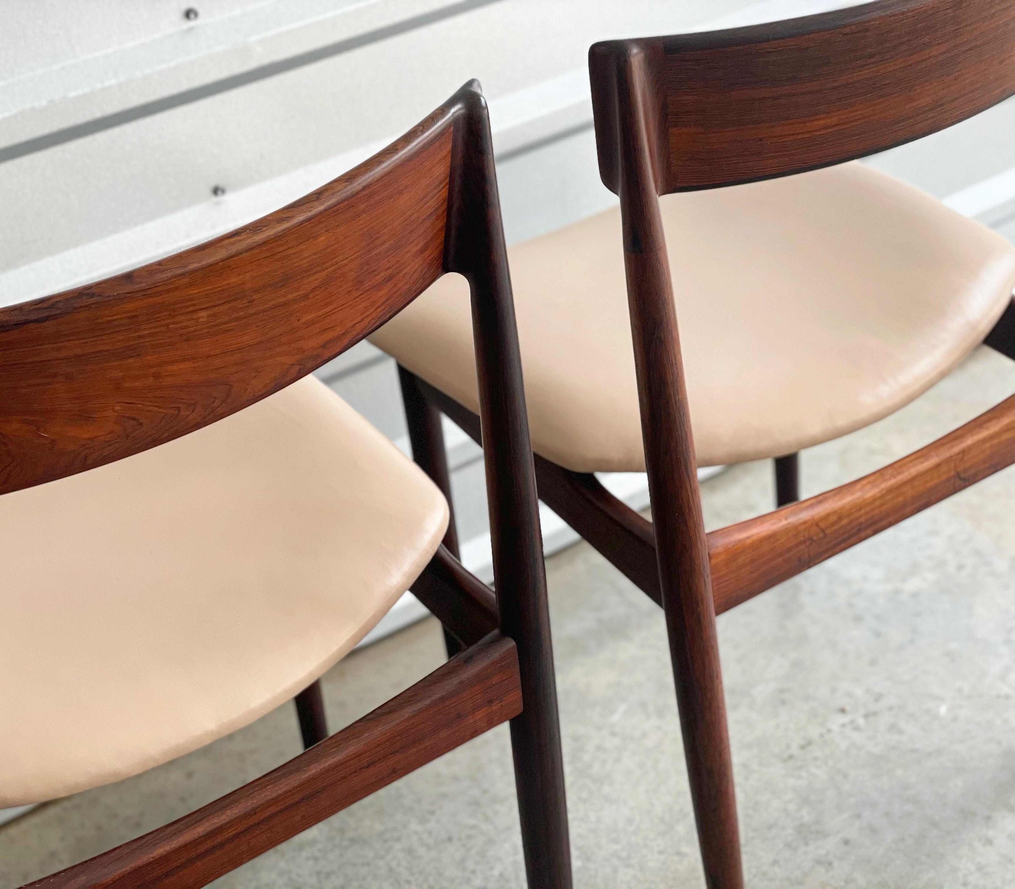 Danish Henry Rosengren Hansen for Brande Model 39 Dining Chair Illums Bolighus