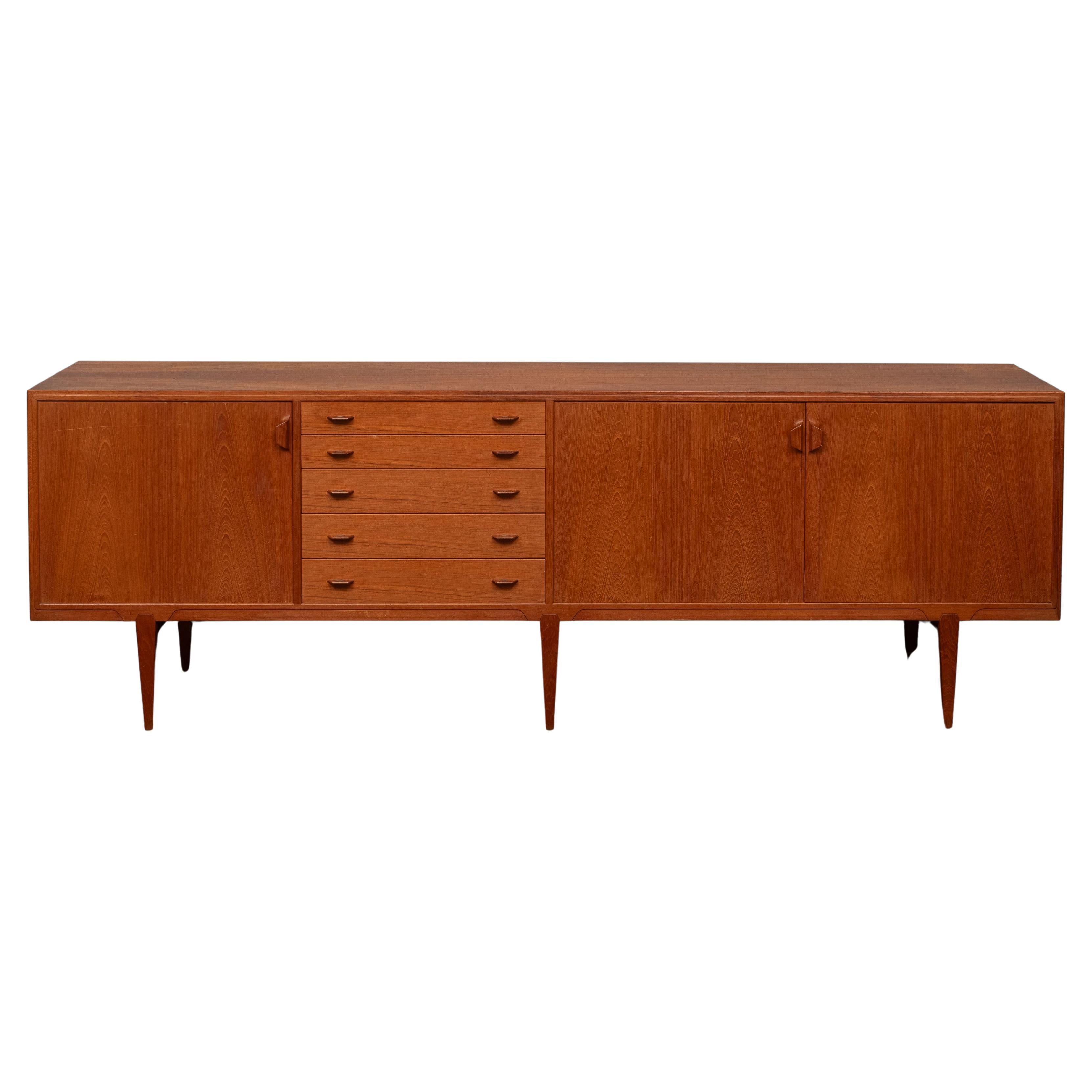 Henry Rosengren Hansen Large Teak Credenza