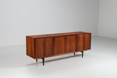 Credenza Henry Rosengren Hansen in palissandro Danimarca 1960