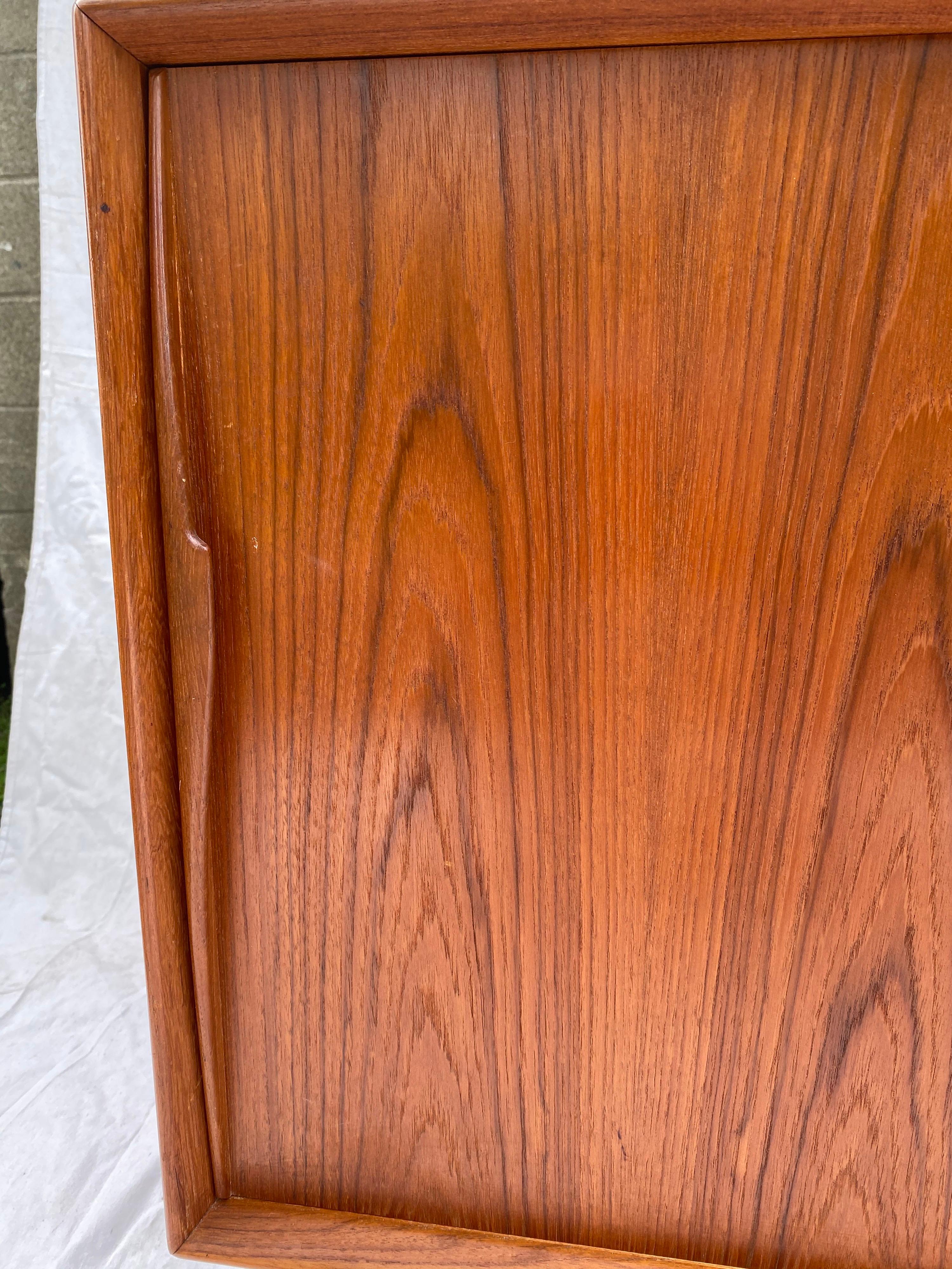 Henry Rosengren Hansen Teak Credenza for Skovby Mobelfabrik, Denmark 8