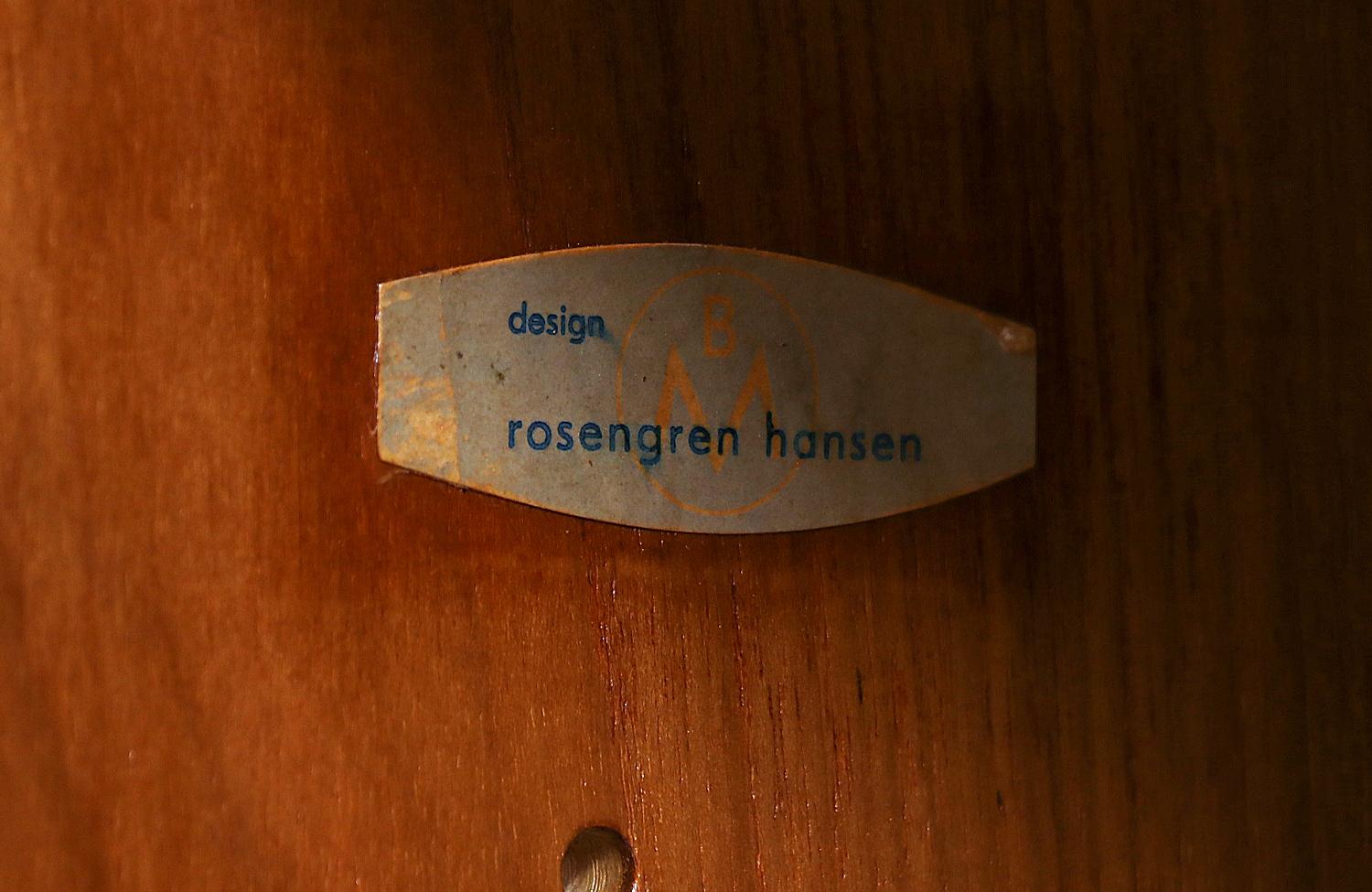 Henry Rosengren Rosewood Credenza for Brande Møbelfabrik 10