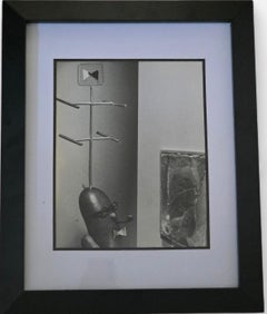 Art Critic Transformed, Vintage Silver Gelatin Print, Dada Style, 1948