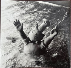 Henry Rox "Mr. Onion Shouting for Help" 1936 Vintage Silver Gelatin Print