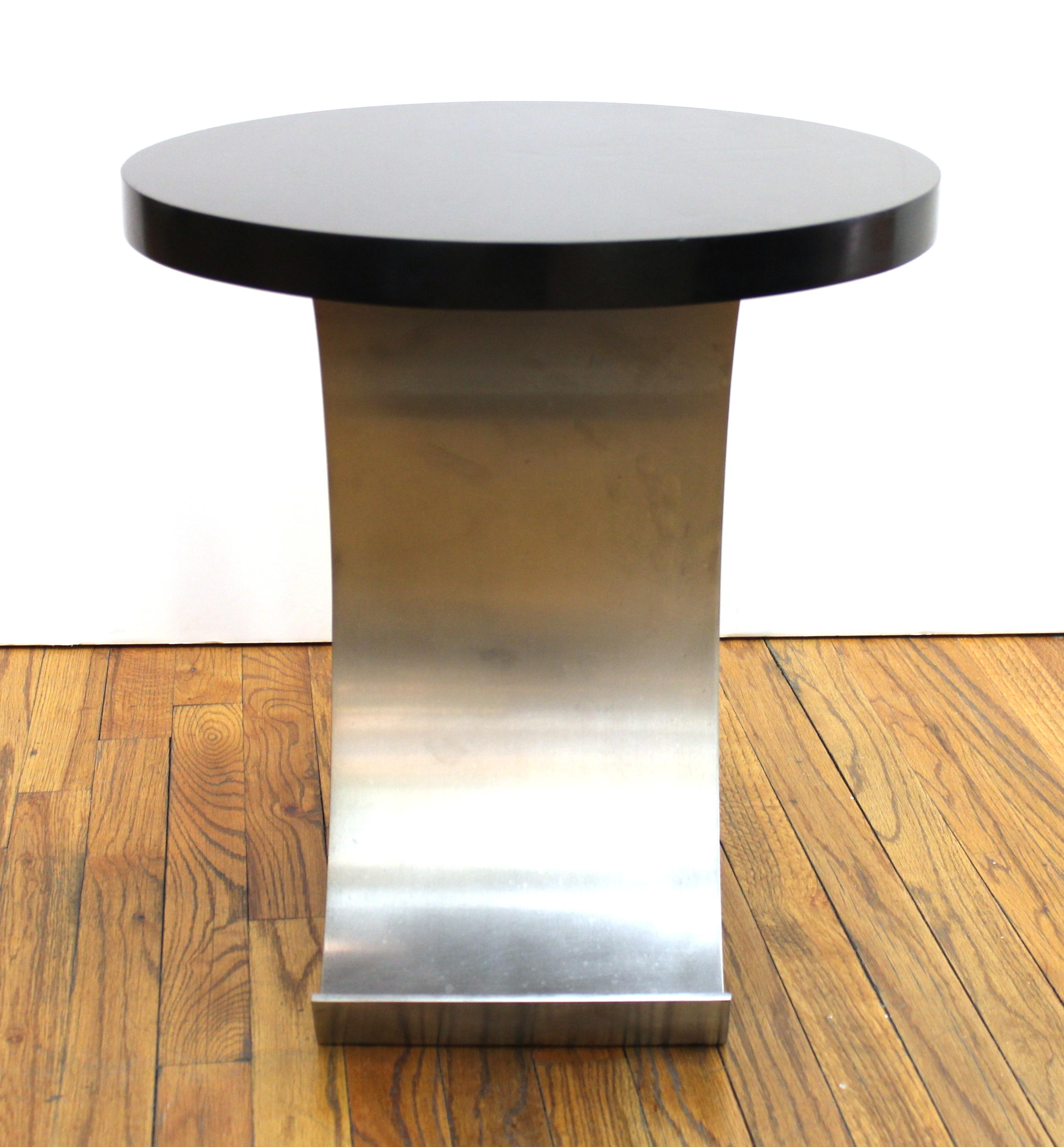 Henry Royer Modern Side Table In Good Condition In New York, NY