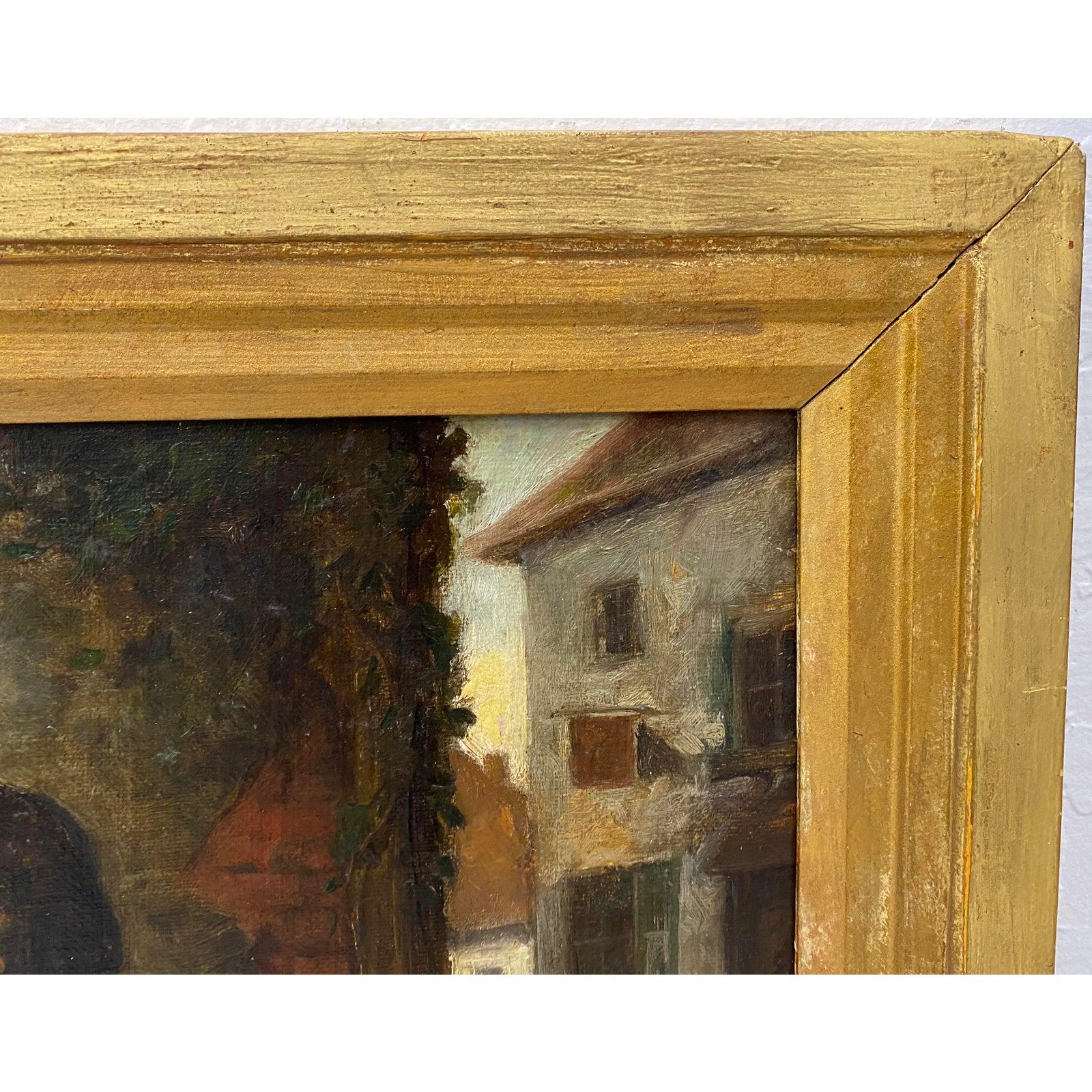 Henry Thomas Schafer Original Oil Painting For Sale 1