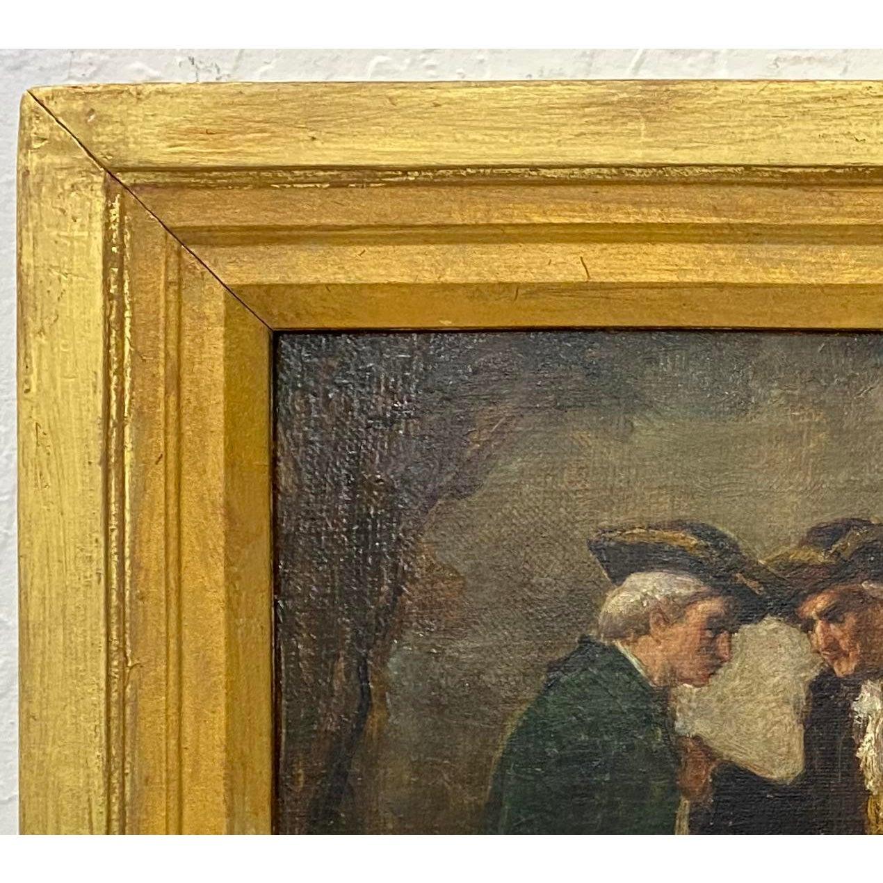 Henry Thomas Schafer Original Oil Painting For Sale 2