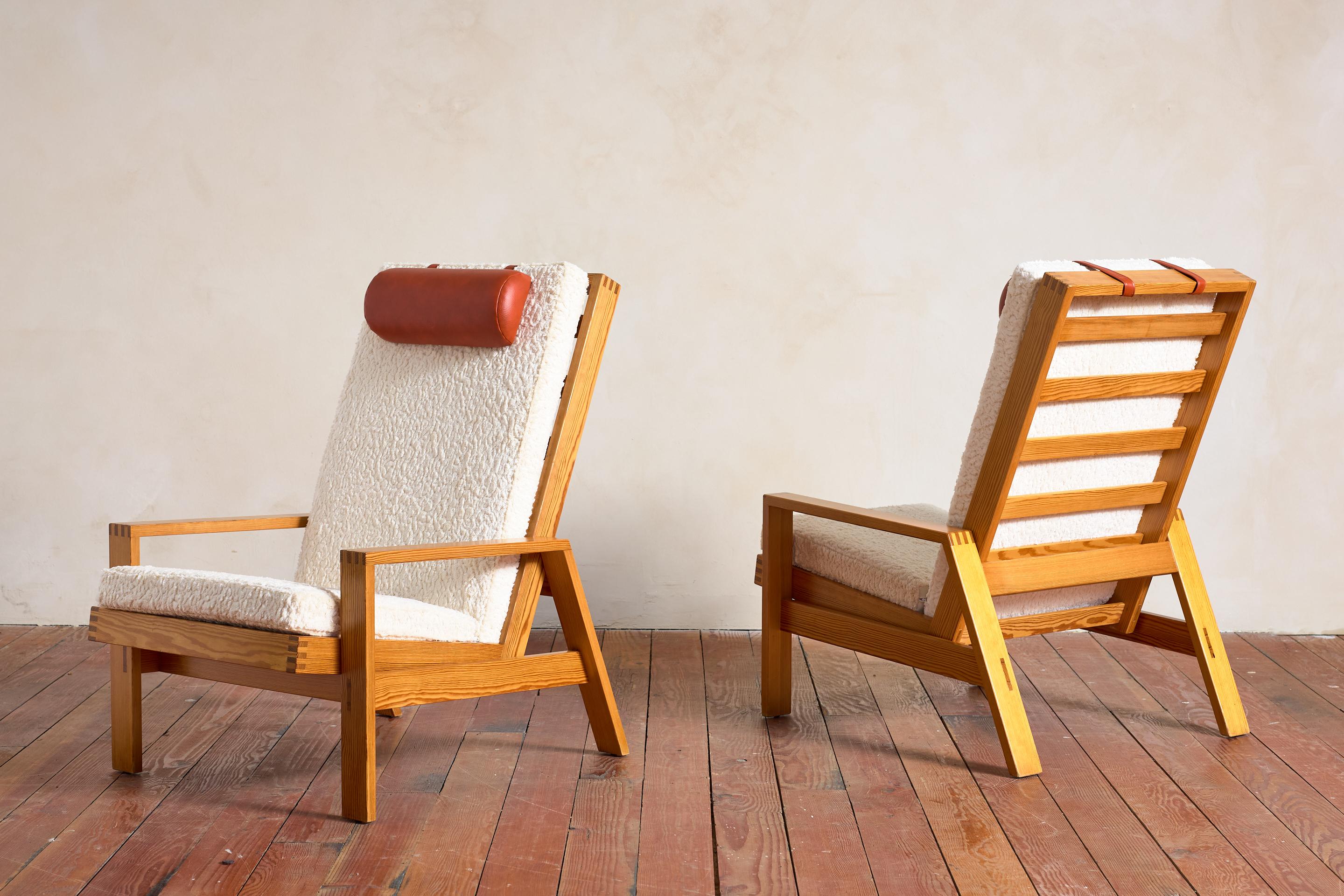 Sillones Henry Schubell Moderno de mediados de siglo en venta