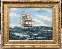 Clipper Ship - Seascape Marine Painting by Henry Scott