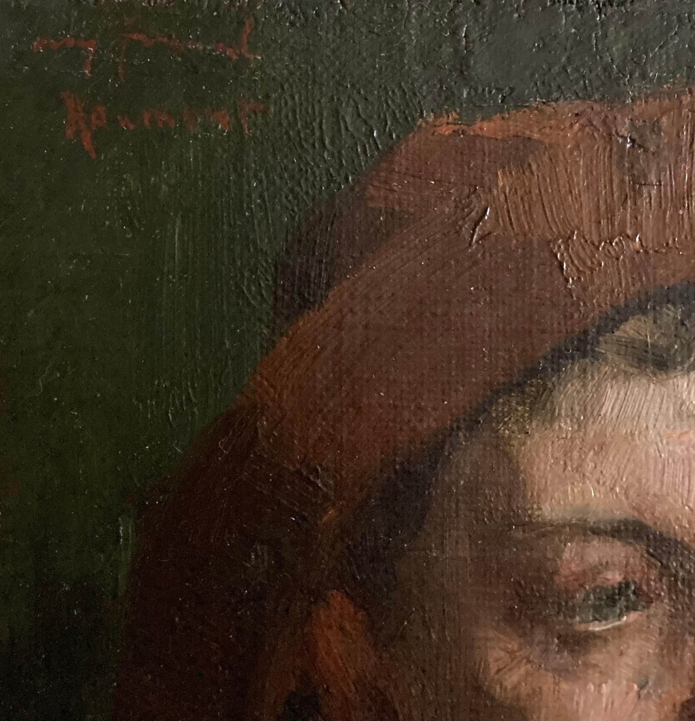 British impressionist portrait of a young man 2