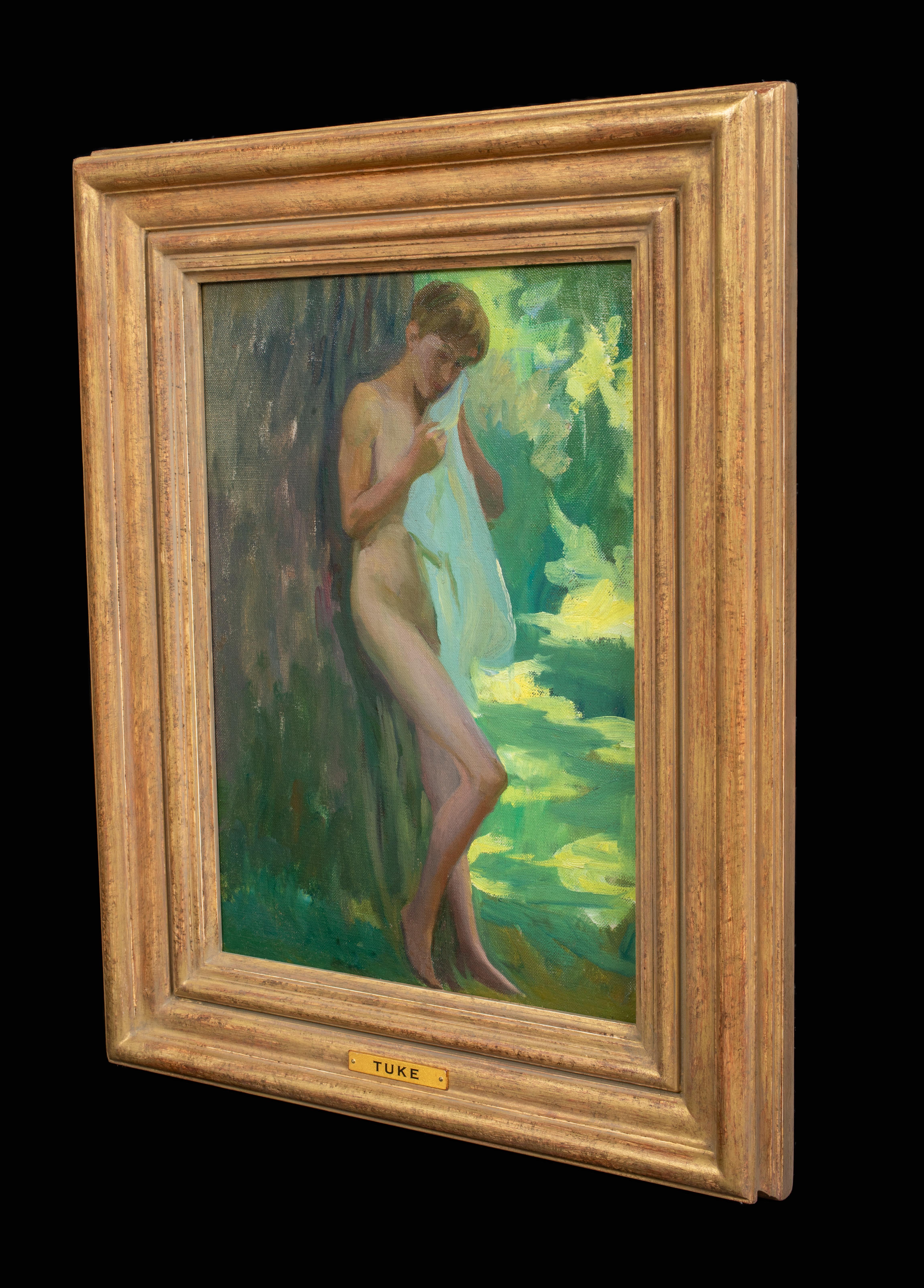 Nude Boy In The Forest, 19th Century    For Sale 5
