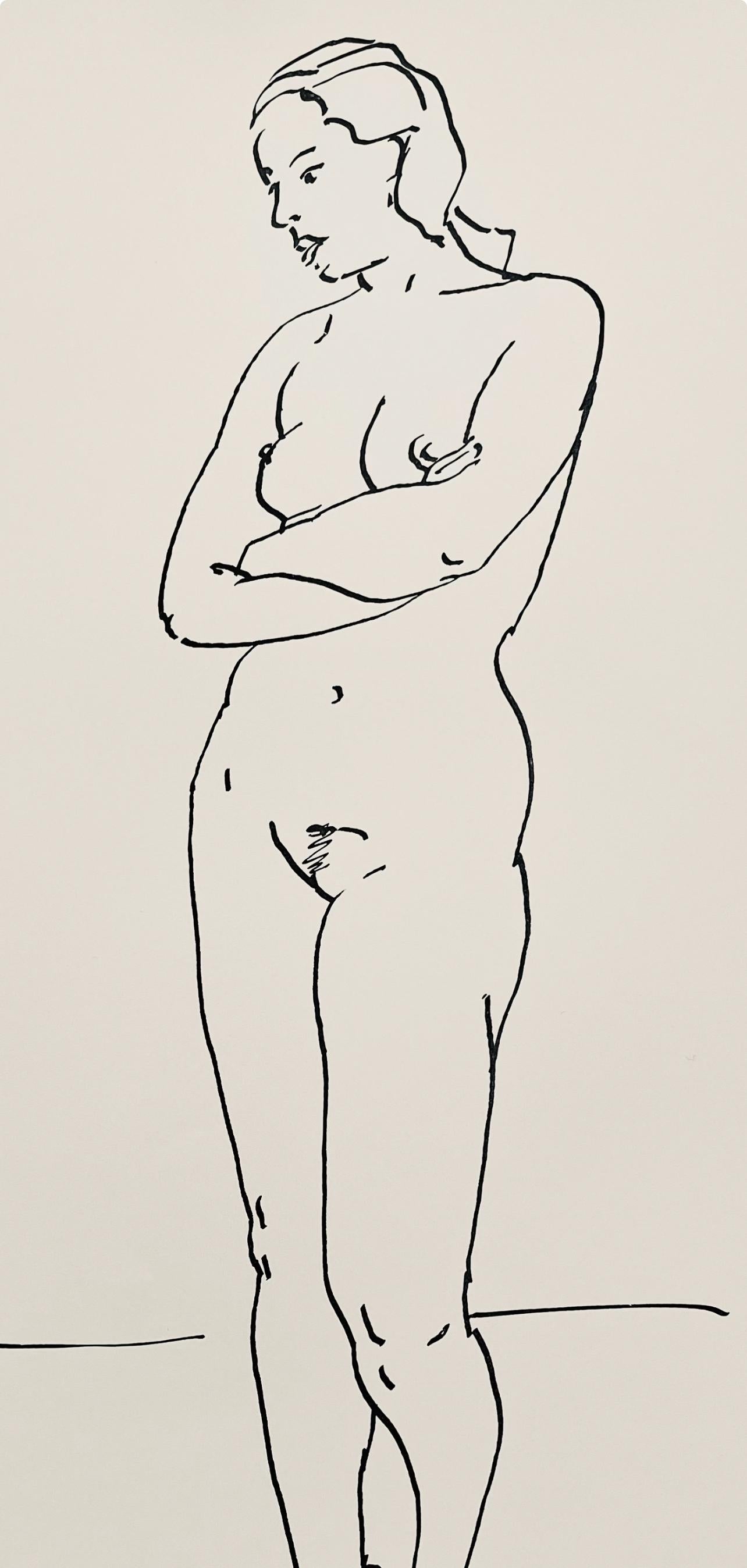Classic Pose, 24 Drawings by Henry Strater For Sale 1