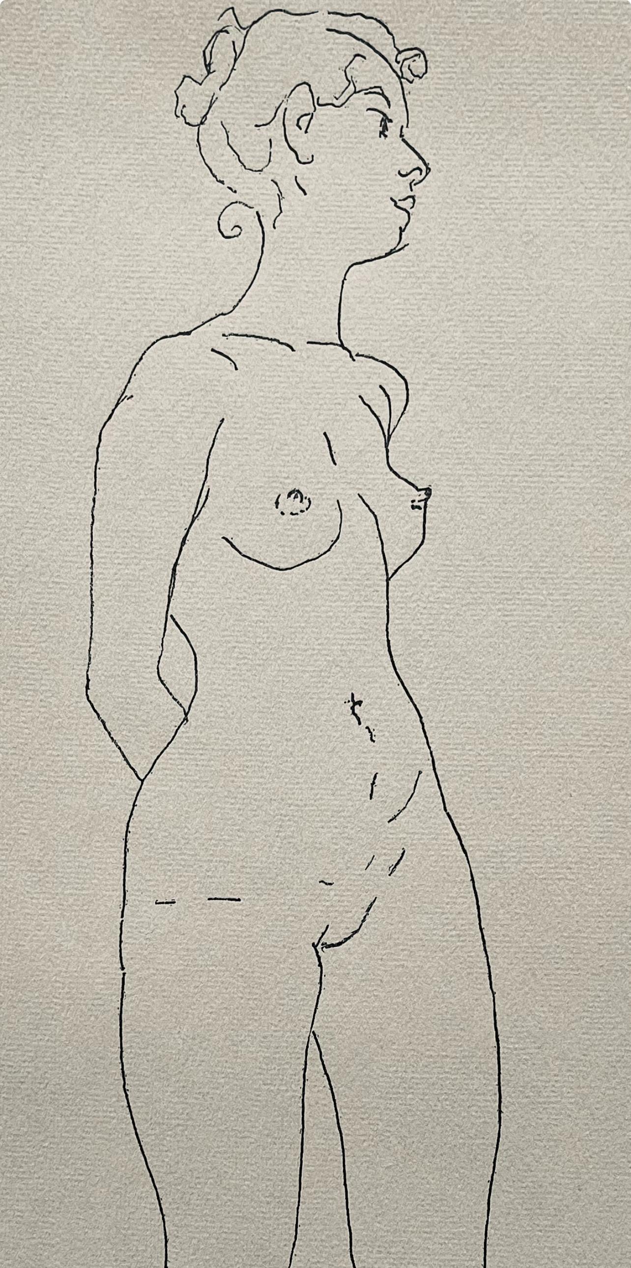 Figure Study, 24 Drawings by Henry Strater For Sale 1