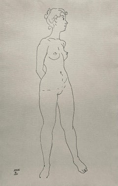 Figure Study, 24 Drawings by Henry Strater