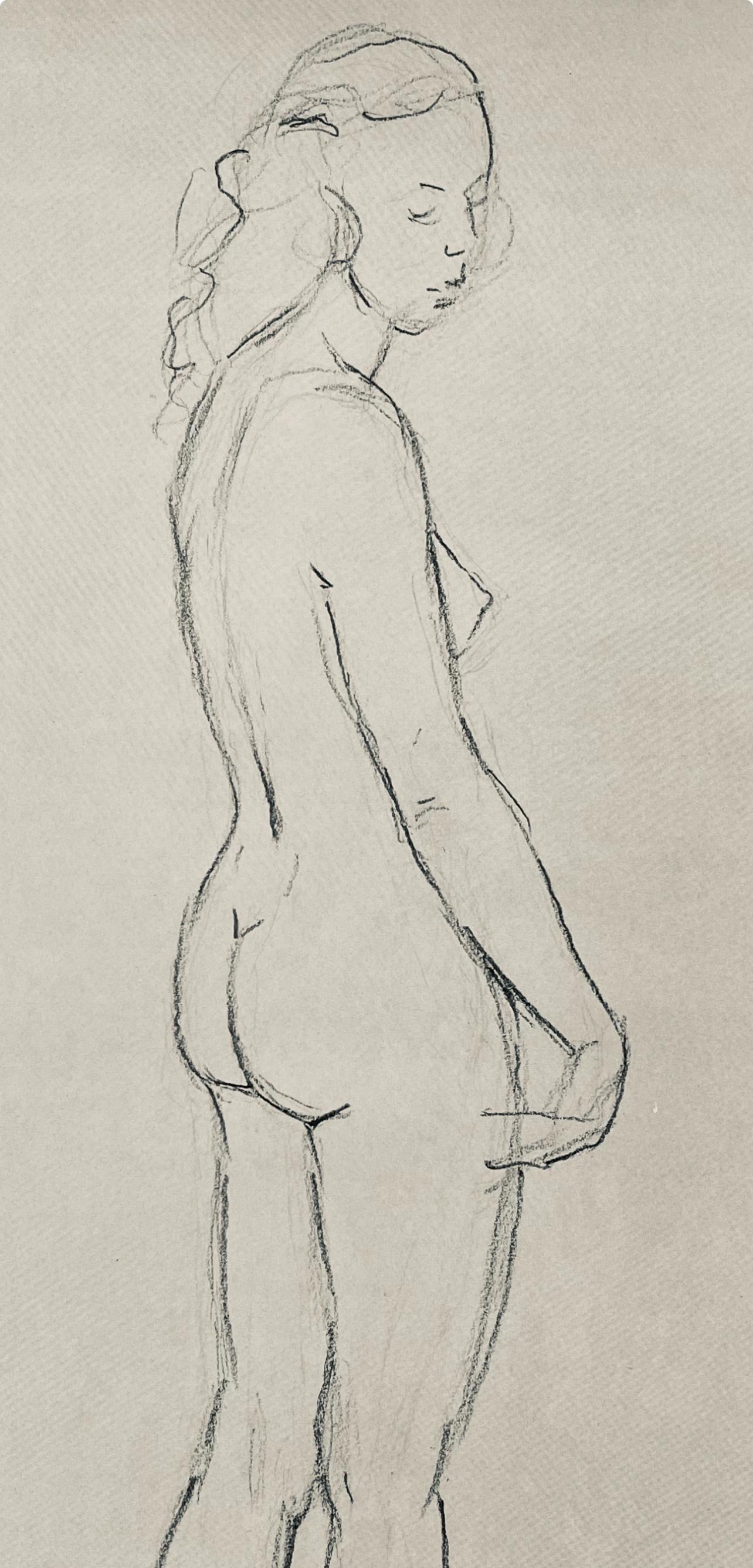First Pose, 24 Drawings by Henry Strater For Sale 1
