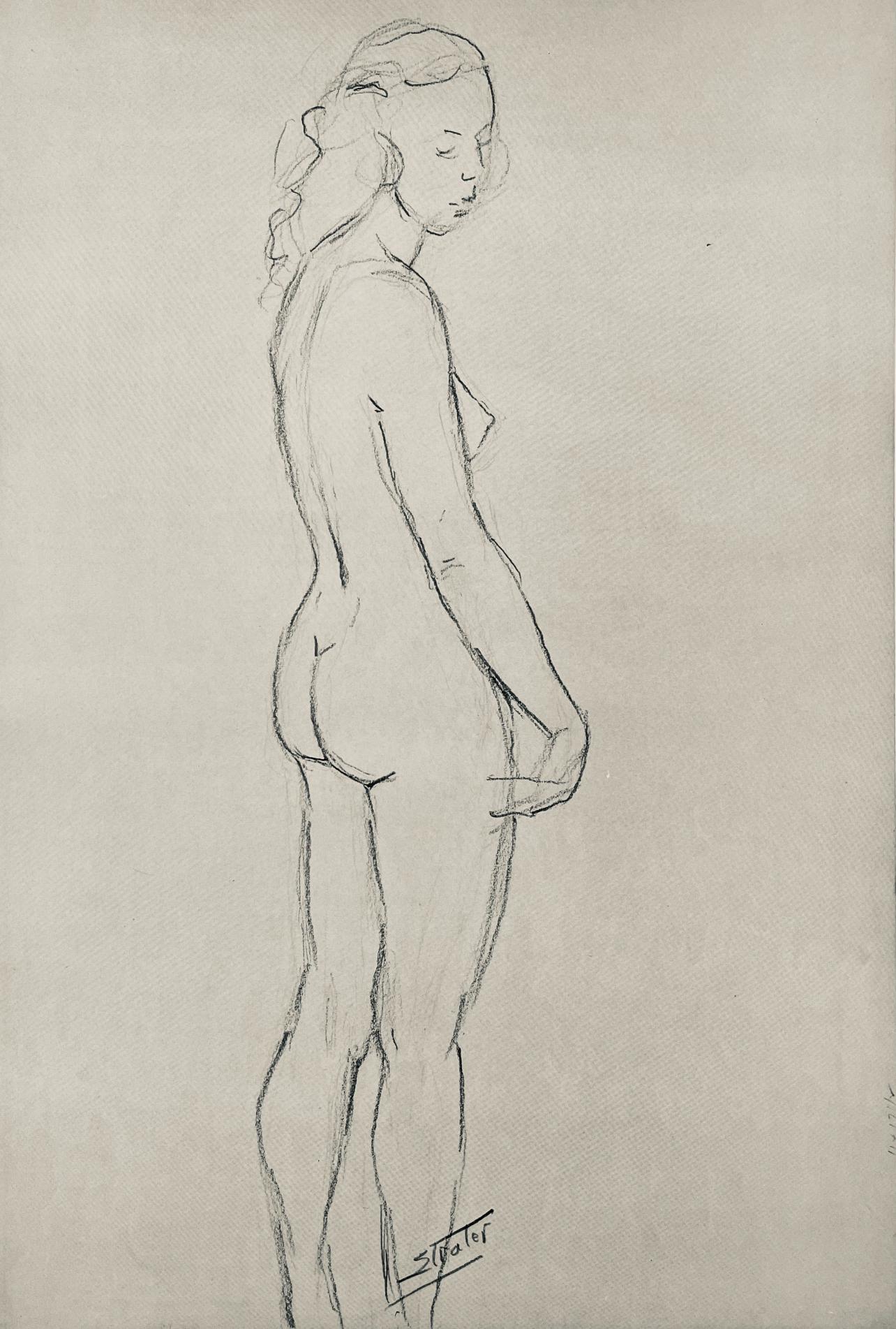 First Pose, 24 Drawings by Henry Strater