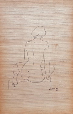Wood Nude Prints