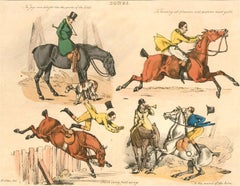Henry Thomas Alken (1785-1851) - Ensemble de 13 eaux-fortes:: chasse & chevaux