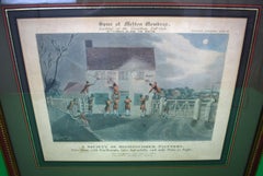 "Spree At Melton Mowbray Larking At The Grantham Toll-Gate" By Henry Alken