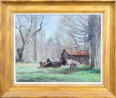 Abandoned Vermont Shack Painting by Henry Thomas Clark