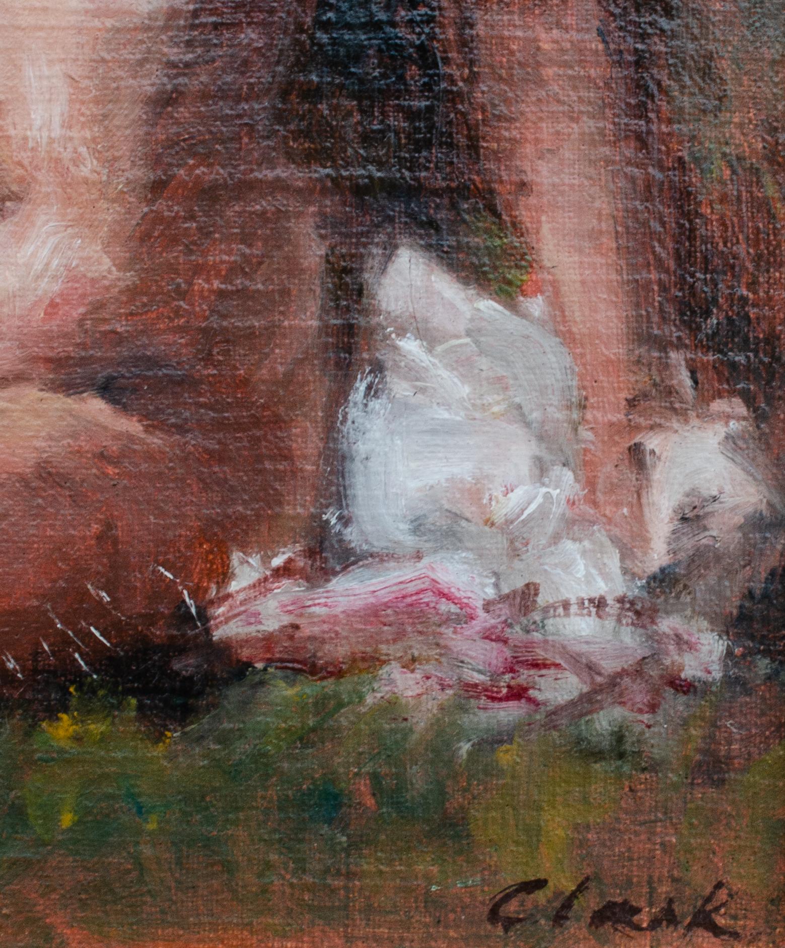Figura nuda in natura di Henry Thomas Clark 2