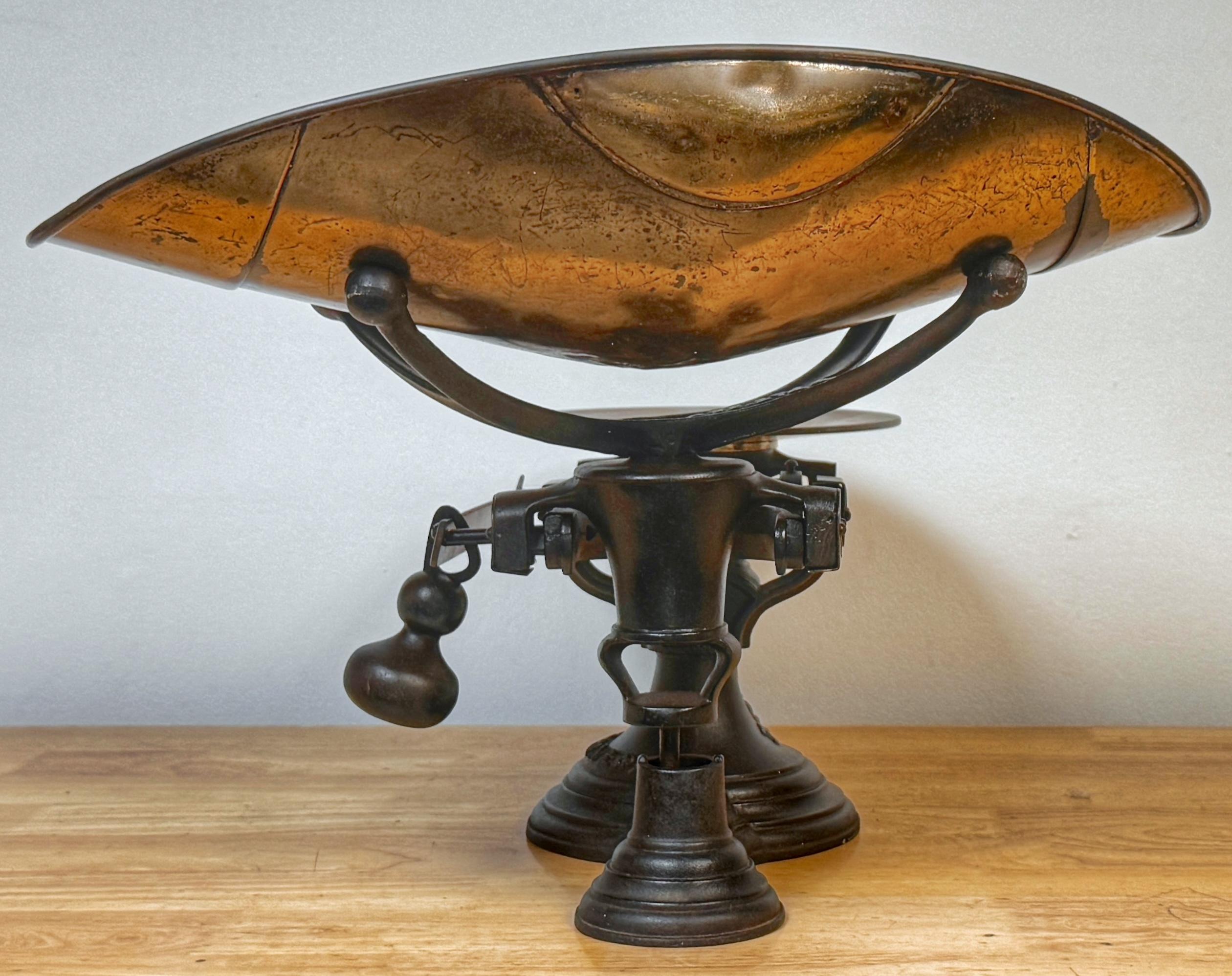 Botica Henry Troemner Hierro fundido y metal  Balanza nº 1, circa 1890s en venta 1