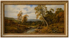Henry Turner - Framed Late 19th Century Oil, Waiting for the Bite