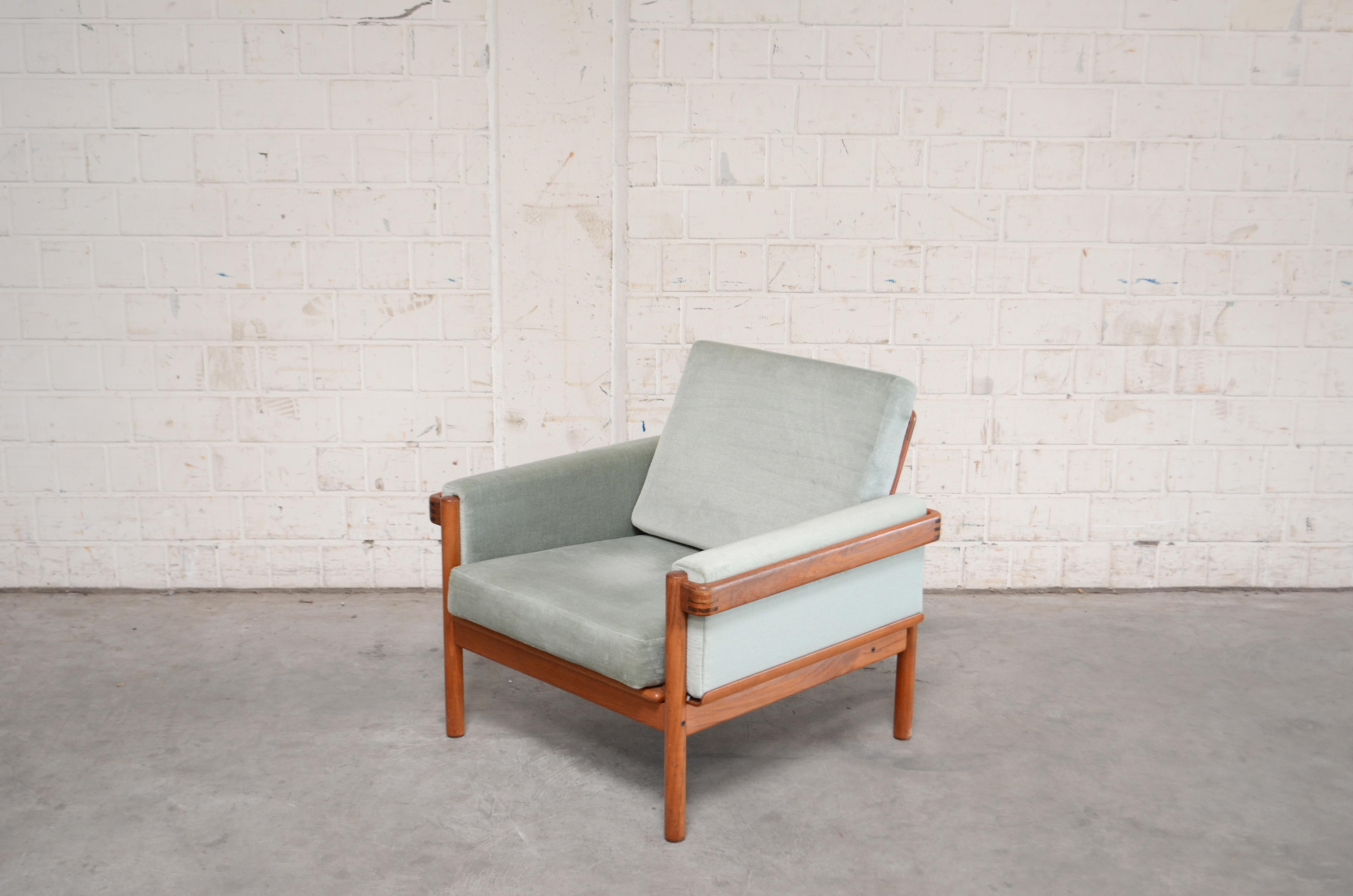 Henry Walter Klein Danish Modern Teak Easy Chair for Bramin For Sale 2