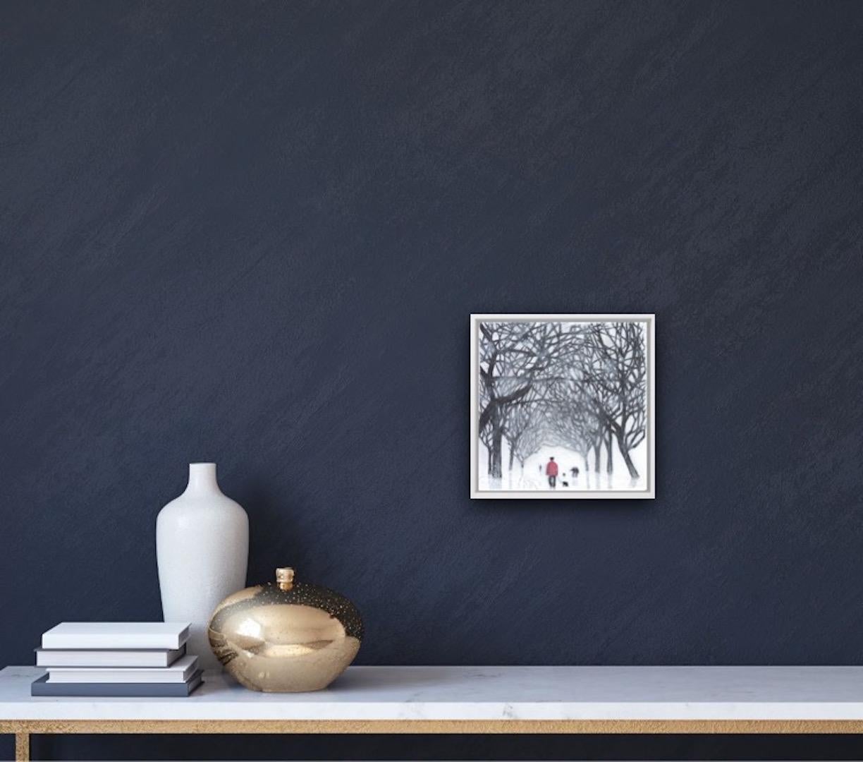 Henry Walsh
Canopy I
Original Figurative Painting
Acrylic Paint on Board
Board Size: H 11cm x W 11cm
Framed Size: H 19cm x W 19cm
Sold Framed
Please note that insitu images are purely an indication of how a piece may look.

Canopy I is an original